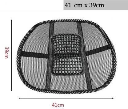 Car Back Seat Mesh Lumbar Supporter – Ergonomic Back Rest Frame