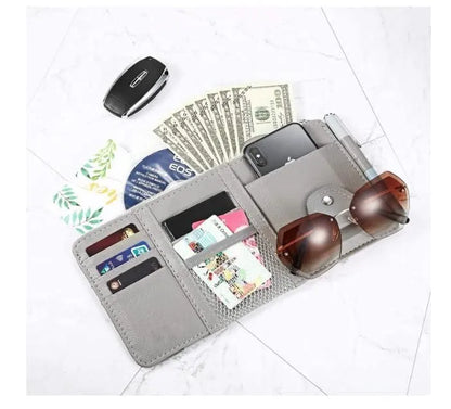 Car Sun Visor Organizer – Multi-Pocket Storage Pouch